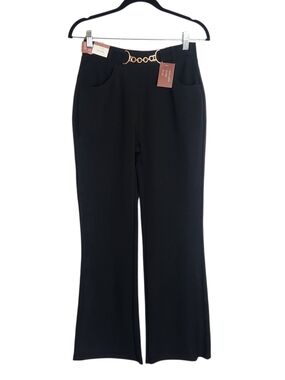 Indero Black Flare Pants NWT Size Large/XL